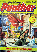 DIE BLAUEN PANTHER 9 – ABENTEUER DER VERSCHWORENEN FÜNF – EINE FALLE FÜR SPIONE